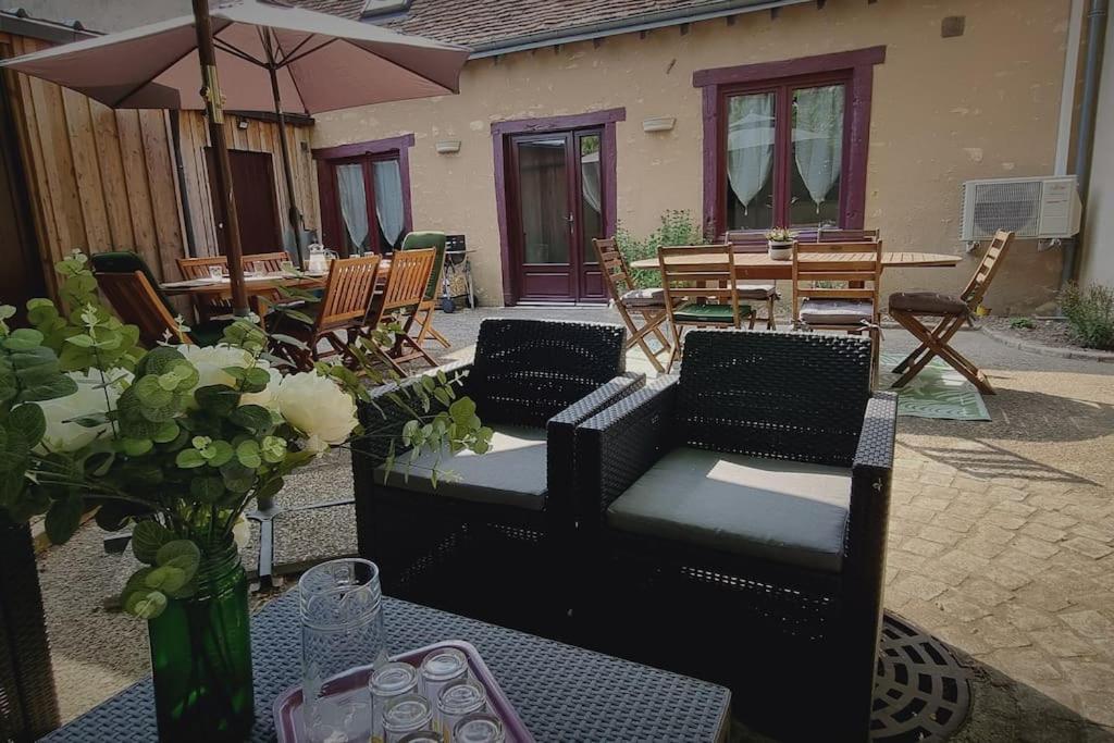 Grand Gite - Le Saint-Chrirtophe Châteauroux Dış mekan fotoğraf